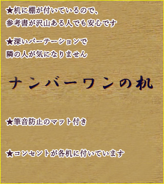 机は質の高いものを使用